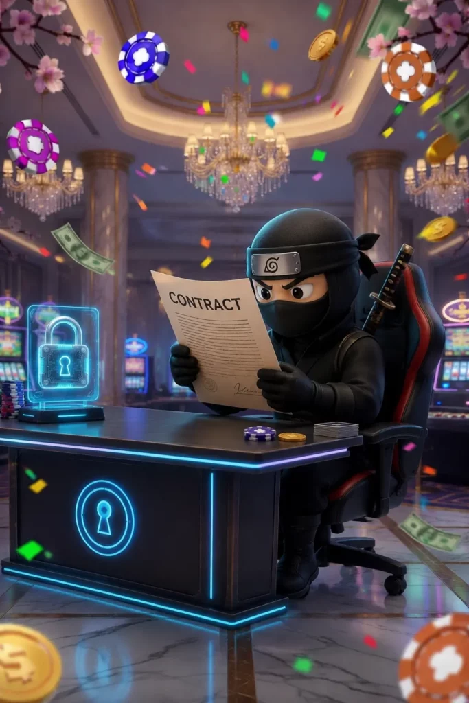 Ninja reads the contract