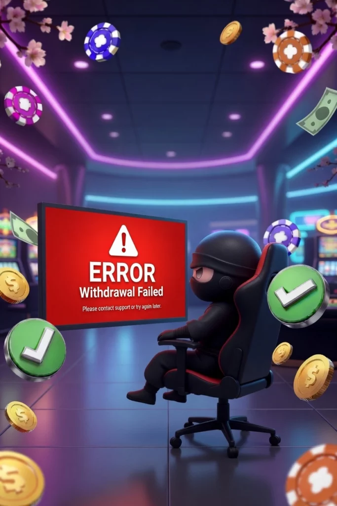 Funds withdrawal error